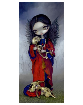 I Vampiri Angelo Della Morte by Jasmine Becket-Griffith art print