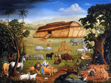 Noah&#39;s Ark by Joseph Holodook art print