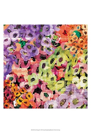 Floral Barrage III by James Burghardt art print