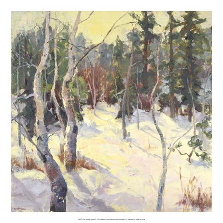 Four Seasons Aspens IV by Nanette Oleson art print