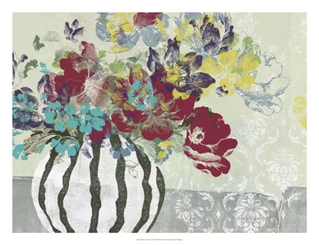 Spray of Flowers I by Jennifer Goldberger art print