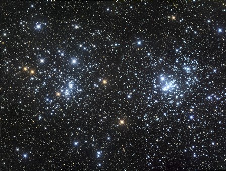 The Double Cluster, NGC 884 and NGC 869 by Robert Gendler/Stocktrek Images art print