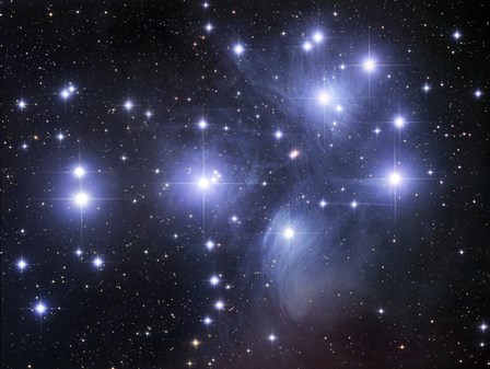 The Pleiades by Robert Gendler/Stocktrek Images art print