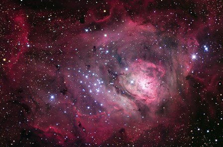 The Lagoon Nebula by Robert Gendler/Stocktrek Images art print