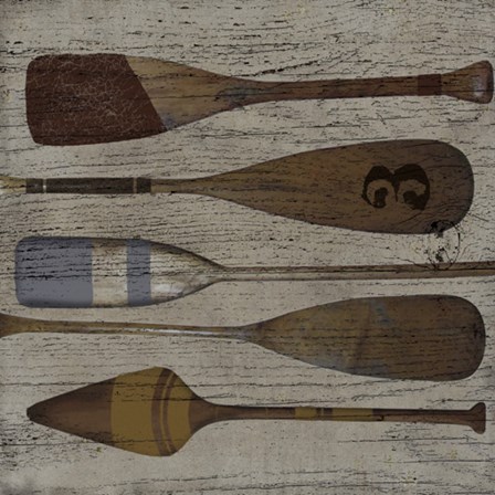 Lake Oars III by Beth Albert art print