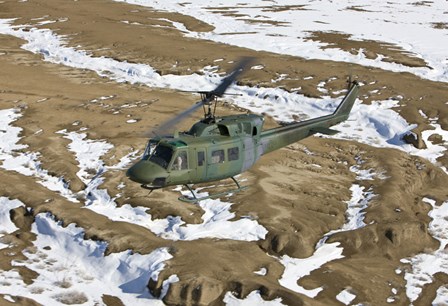 UH-1N Twin Huey, New Mexico by HIGH-G Productions/Stocktrek Images art print