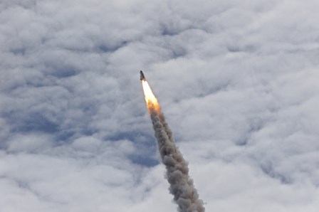 Final Launch of Space Shuttle Atlantis by John Davis/Stocktrek Images art print