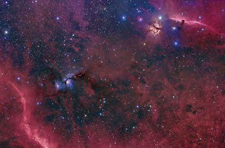 Widefield View in the Orion Constellation by John Davis/Stocktrek Images art print
