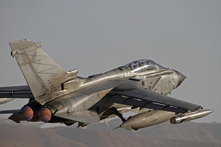 A Panavia Tornado taking off by Ofer Zidon/Stocktrek Images art print