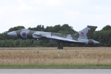 An Avro Vulcan Bomber of the Royal Air Force by Timm Ziegenthaler/Stocktrek Images art print