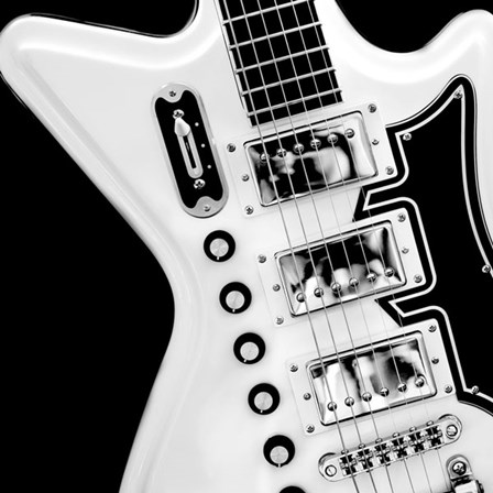 Classic Guitar Detail II by Richard James art print