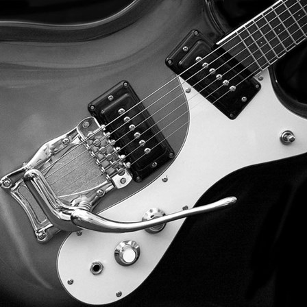 Classic Guitar Detail V by Richard James art print