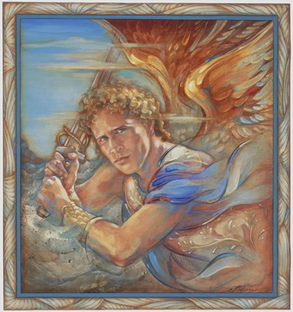 Avenging Angel by Susan Edison art print