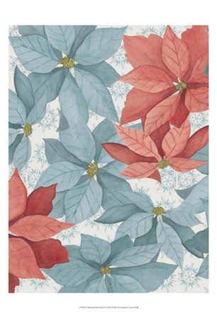 Christmas Poinsettia I by Grace Popp art print