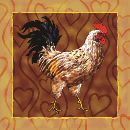 Rooster 2 by Jeff Maraska art print