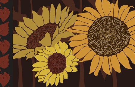 Tournesol III by Art Licensing Studio art print