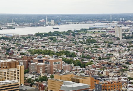 Aerial River by Erin Clark art print