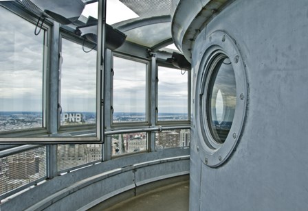 Tower (left side) by Erin Clark art print