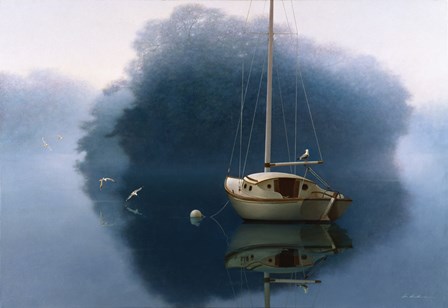 Sail Boat by Zhen-Huan Lu art print