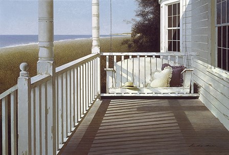 Porch Swing 3 by Zhen-Huan Lu art print