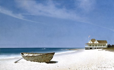 Beach House View 2 by Zhen-Huan Lu art print