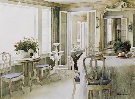 The Shell Mirror by Zhen-Huan Lu art print