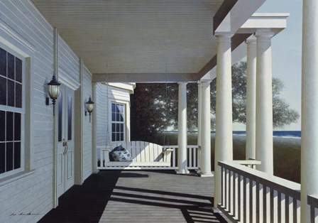 Porch Swing by Zhen-Huan Lu art print