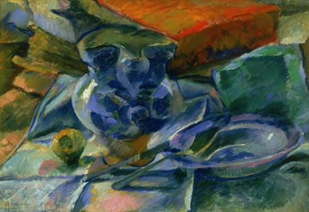 Still Life by Umberto Boccioni art print