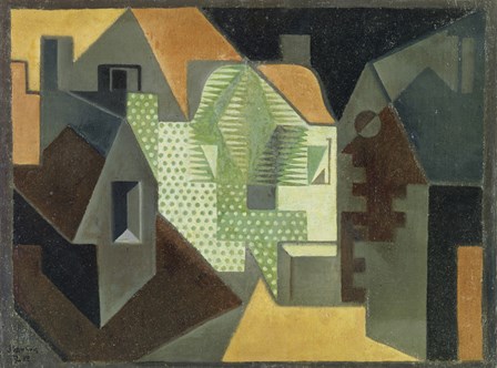 The Village by Juan Gris art print