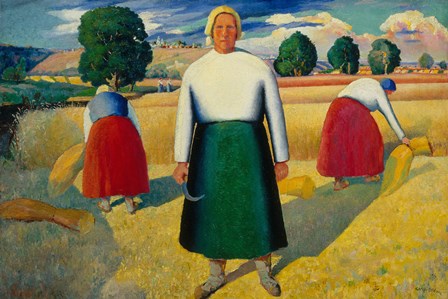 The Reapers, c. 1923 by Kazimir Malevich art print
