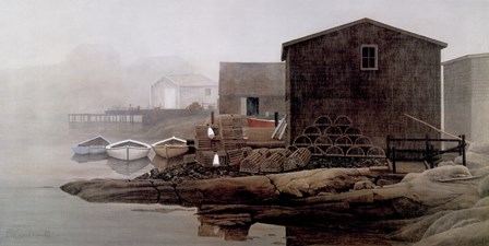 Peggy&#39;s Cove by David Knowlton art print
