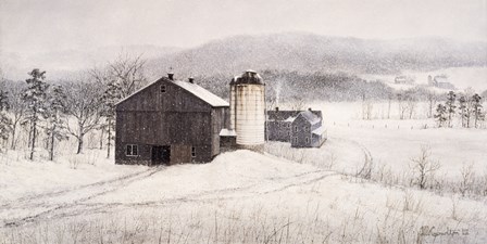 Peaceful Valley by David Knowlton art print