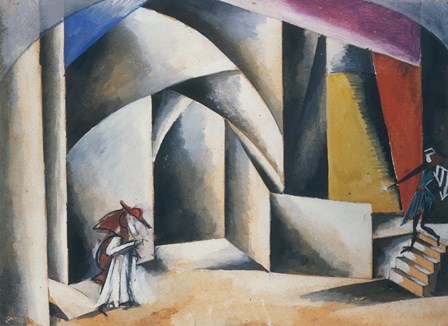 Friar Laurence&#39;S Cell, 1920 by Liubov Popova art print