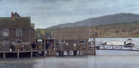 Where'Re The Lobsta? by David Knowlton art print