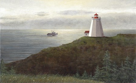 Passing Swallowtail Light by David Knowlton art print