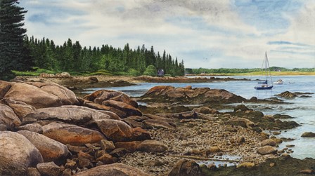 Spruce Head Penninsula (ME) by Michael Davidoff art print