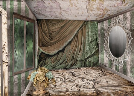 Ravaged Beauty by Mindy Sommers art print