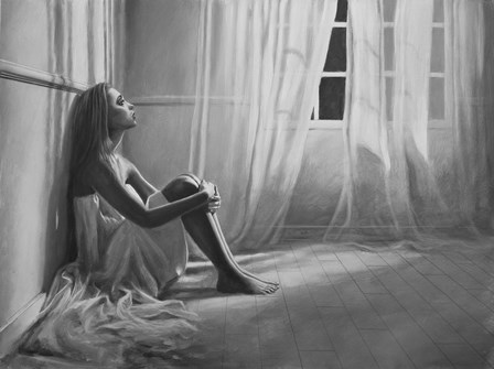 Dreaming by John Silver art print