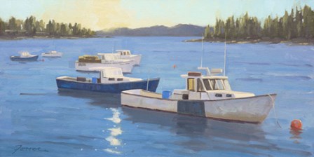 Morning on the Harbor by Charles Fenner Ball art print