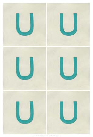 Lucien&#39;s U 6-Up by Chariklia Zarris art print