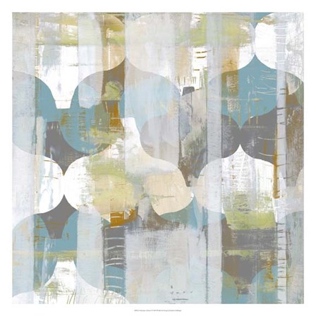 Arabesque Abstract I by Jennifer Goldberger art print