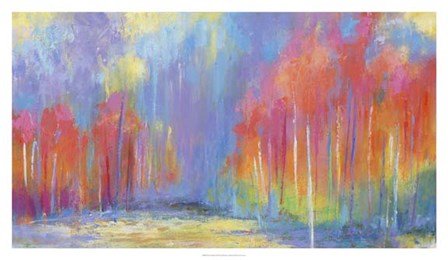 Woods Splash by Janet Bothne art print