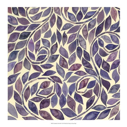 Amethyst Swirls III by Grace Popp art print