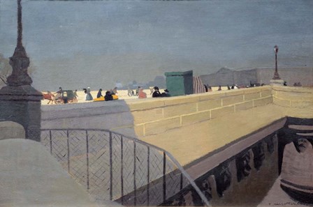 The Pont Neuf in Paris, 1901 by Felix Vallotton art print