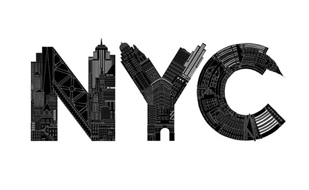 NYC by Robert Farkas art print