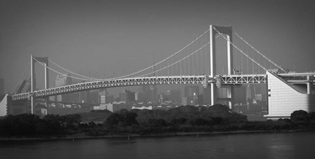 Tokyo Rainbow Bridge by Naxart art print