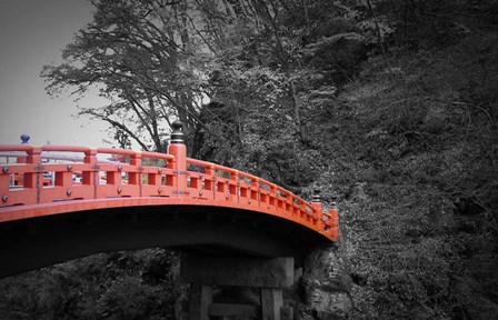 Nikko Red Bridge by Naxart art print