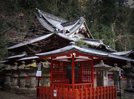 Nikko Monastery Building by Naxart art print