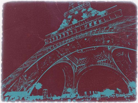 Eiffel Tower by Naxart art print
