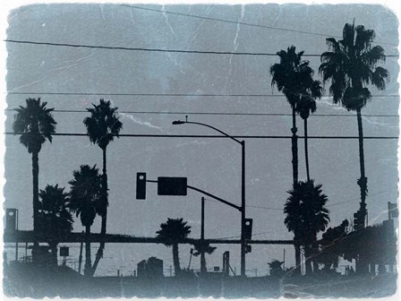 Los Angeles by Naxart art print